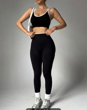 Conjunto Legging Canelado